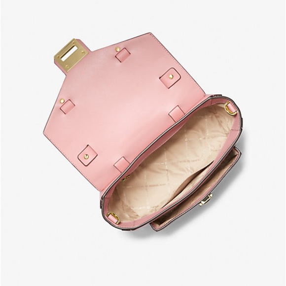 MICHAEL KORS
Manhattan Medium Leather and Logo Satchel
COLOR PRIMROSE
NWT - Picture 3 of 16